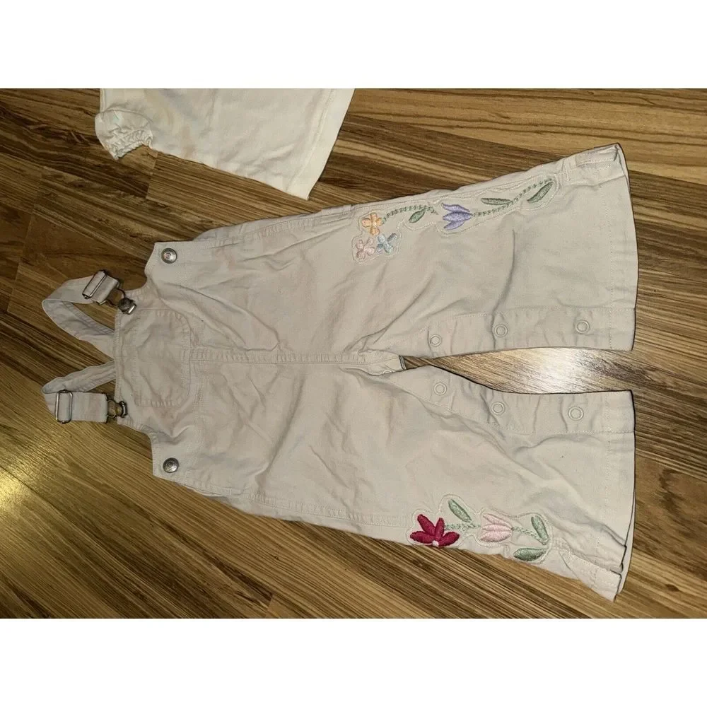 Gymboree GAP Baby Girls‎ Lot 12-24 Months Apple Sweater Overalls Hat Vest